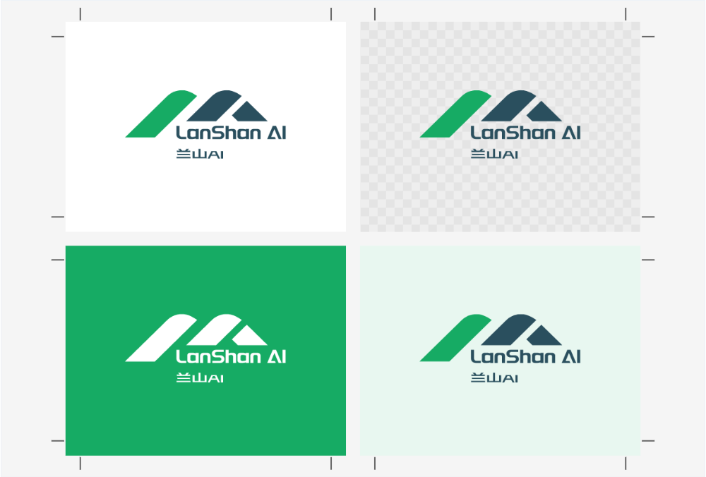 兰山AI Logo设计